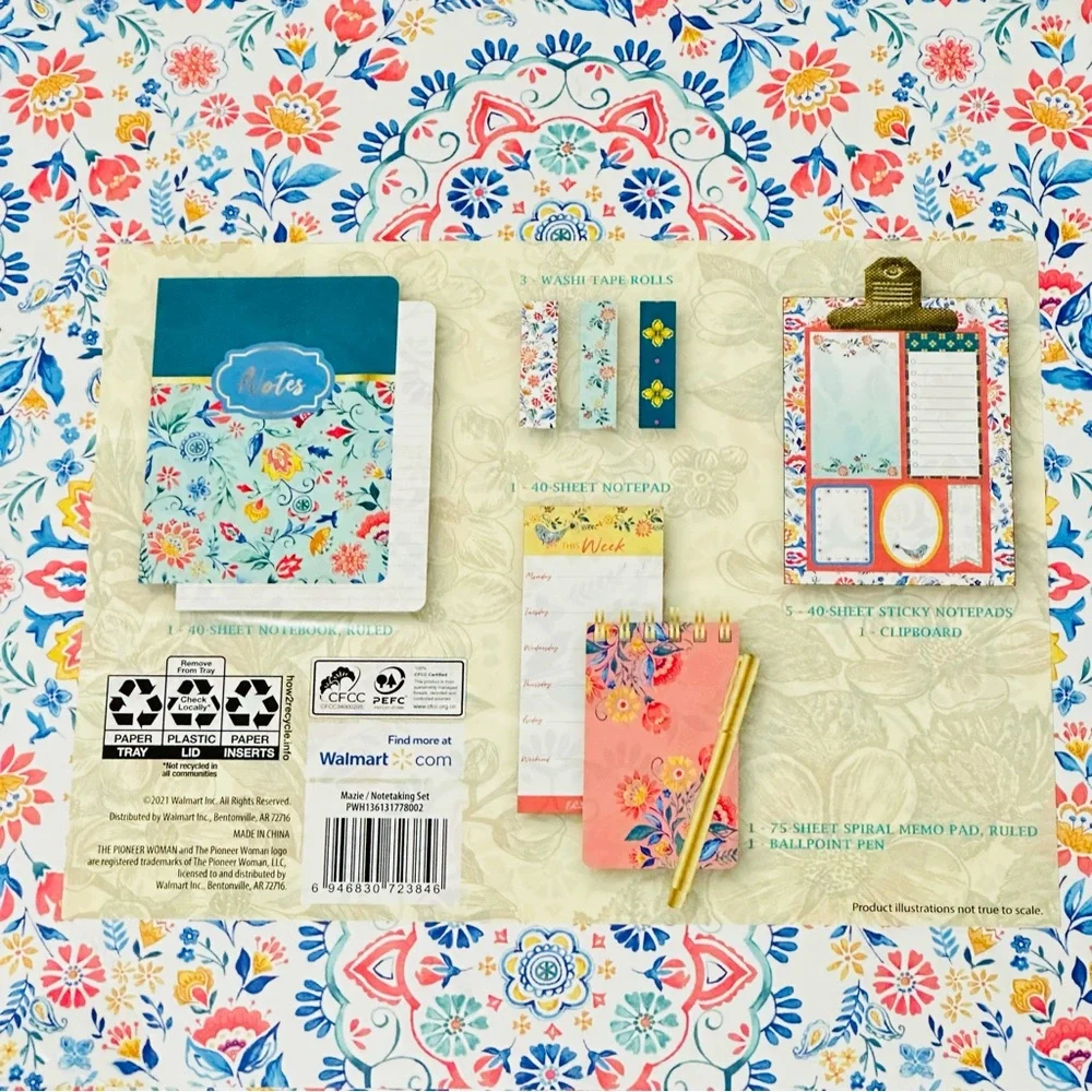 Pioneer Woman Maxie Notetaking Set NEW